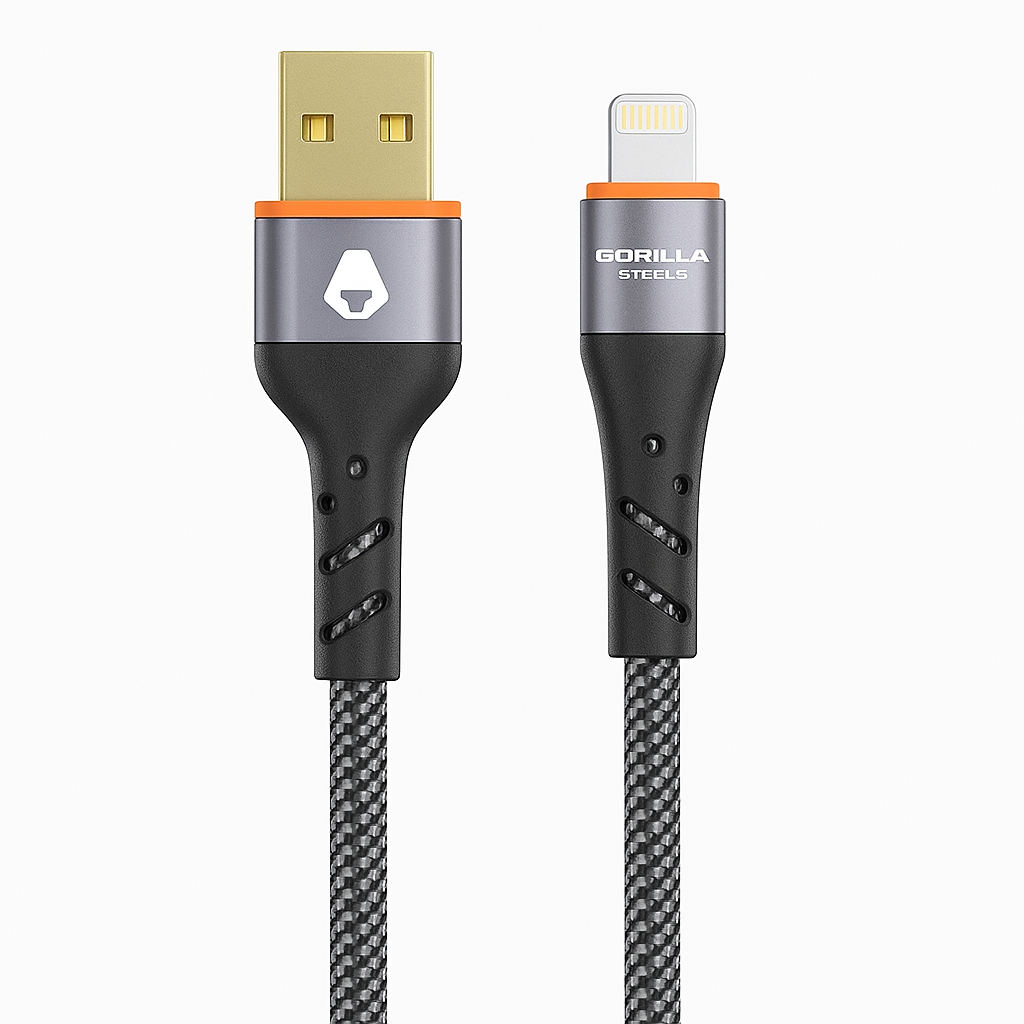 Gorilla King USB to Lightning Charging Data Cable