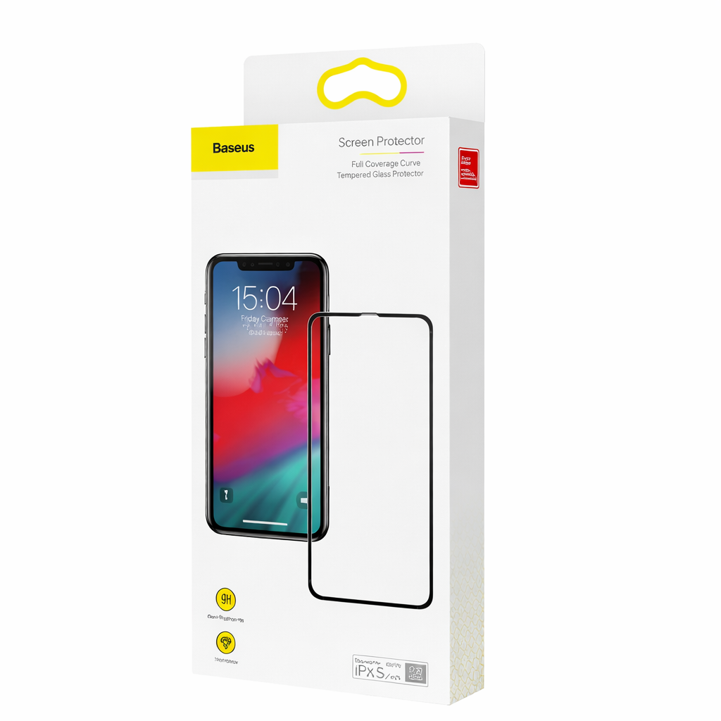 Baseus Full Coverage Curved Tempered Glass