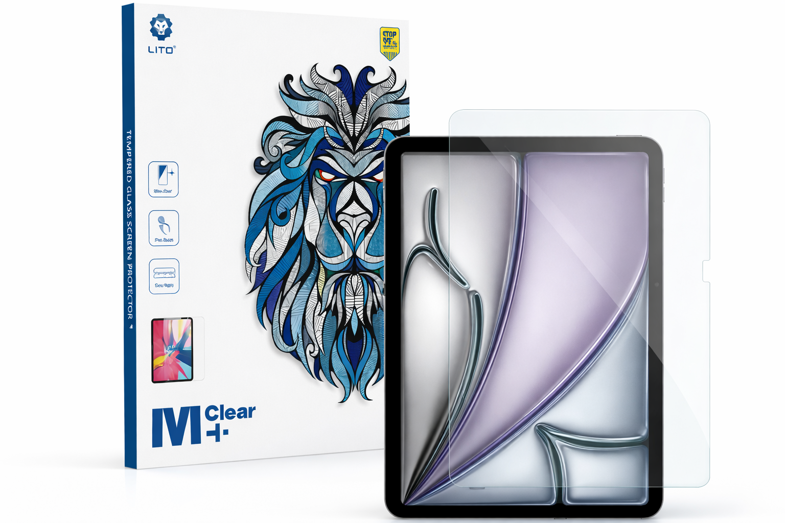 Lito iPad Air4 2024 Tempered Glass