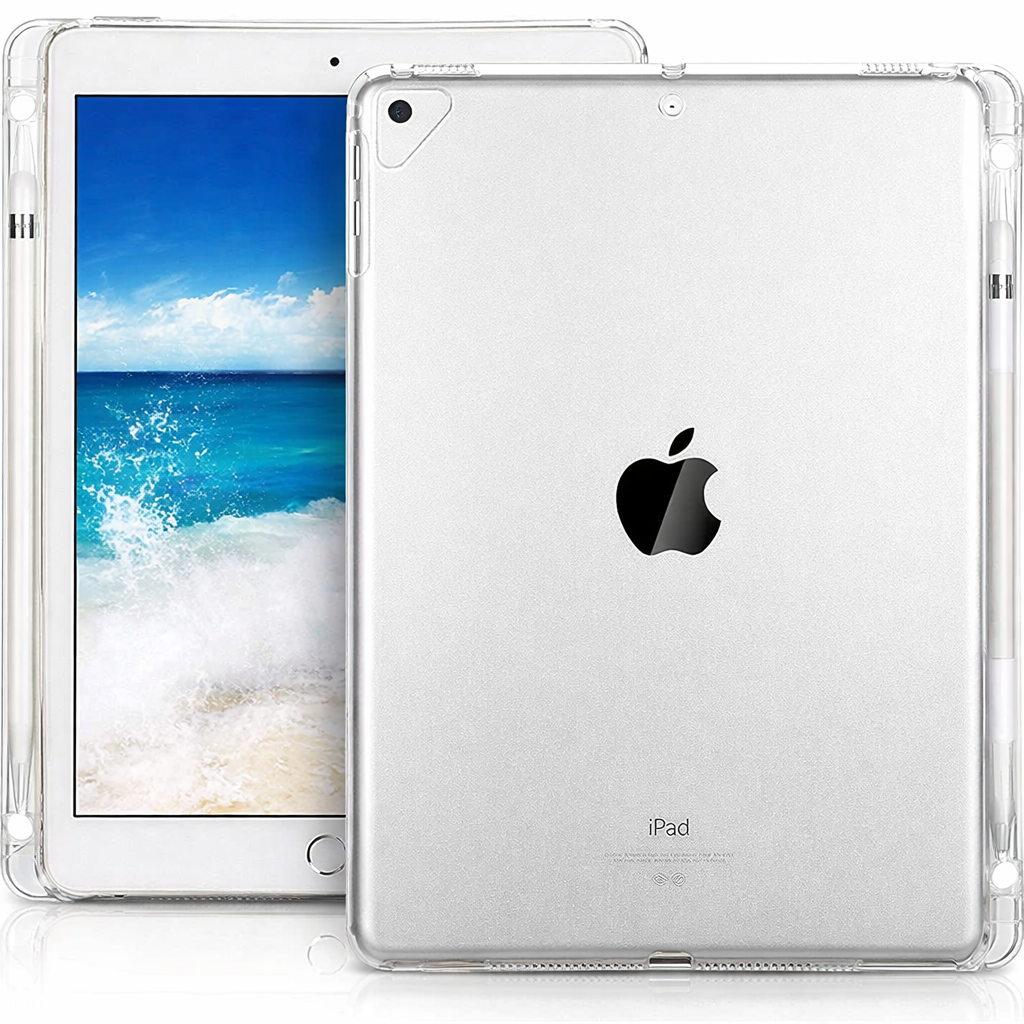 iPad Clear Back Case Pouch Cover