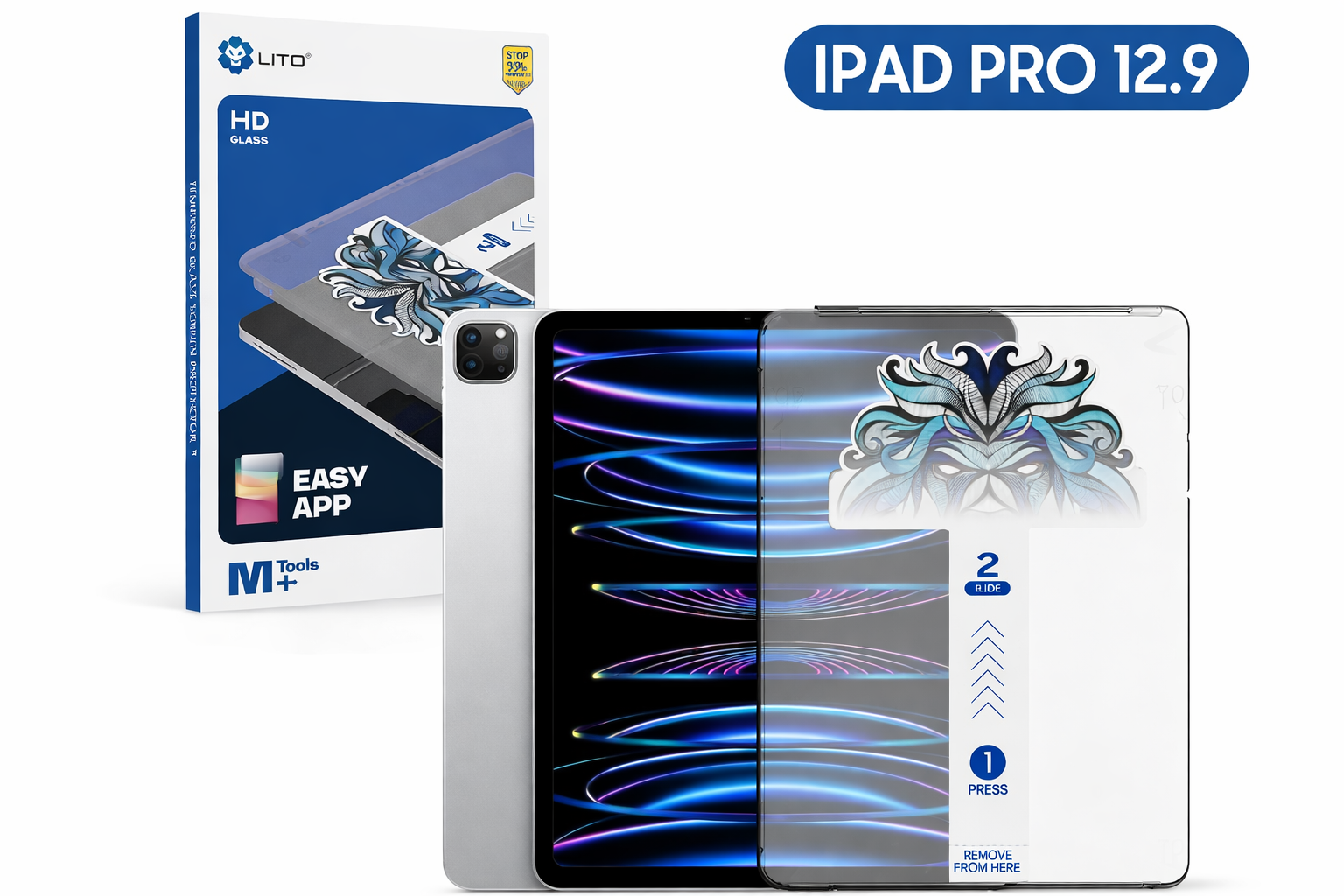 Lito 9H iPad 2018 Tempered Glass