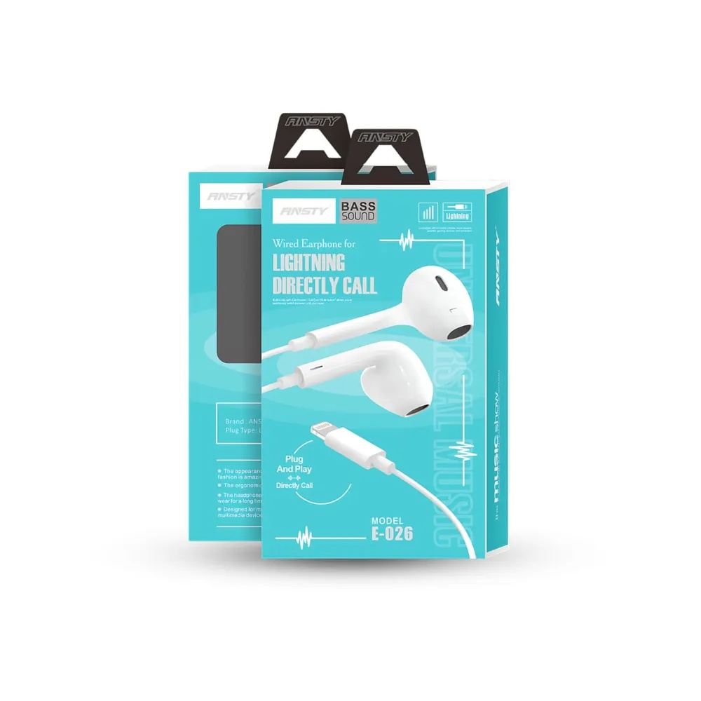 ANSTY Bass Sound Lightning Headset –  E-012