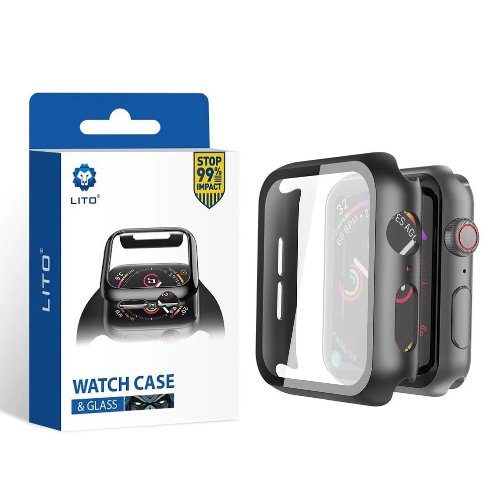 Lito 44MM Classic Watch Black  Case